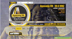 Desktop Screenshot of aganangfm.org.za